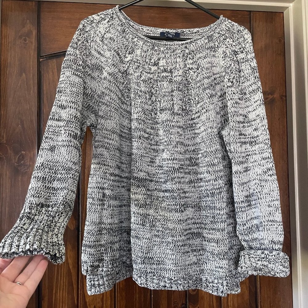 CHAPS Black & White Sweater / Pullover | Size XXL